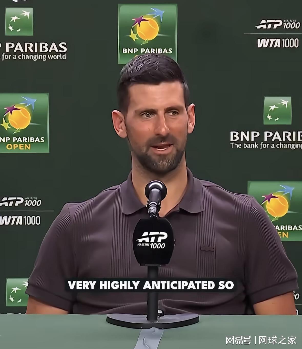 必一运动-德约科维奇：目标始终存在