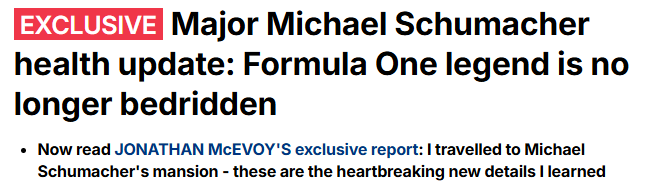 必一运动官方app-13年了！英媒：车王舒马赫不再长期卧床 目前能借助轮椅活动